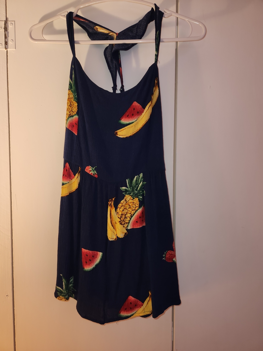 Lot Of Forever 21 Navy Fruit-Print Tank And 3 Other NEW Tank Tops